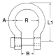 Szekla Ze Stali Nierdzewnej AISI 316 Omega 5 mm Osculati 08.421.05 - 10szt